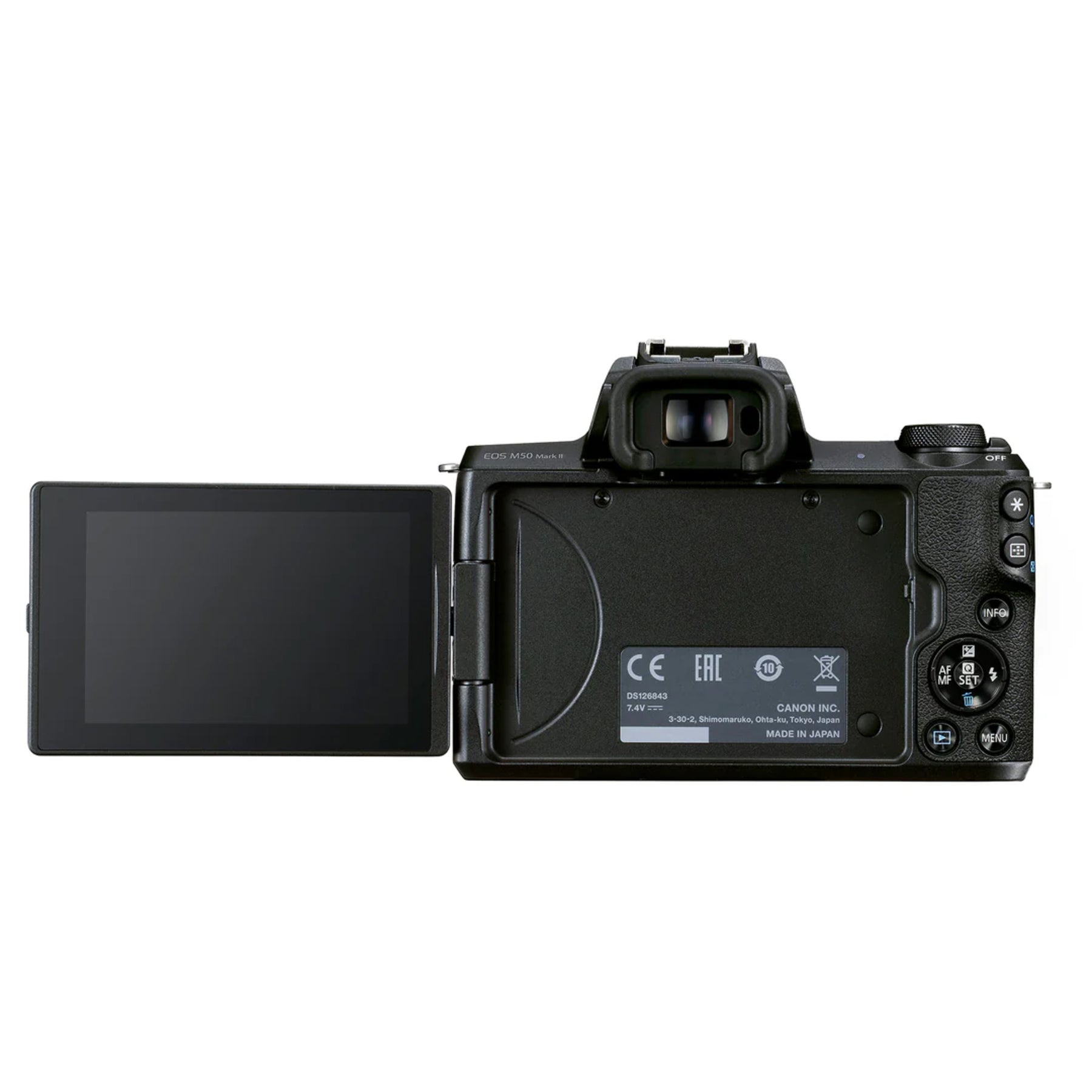 CANON 佳能 EOS M50 Mark II EF-M 15-45mm f/3.5-6.3 IS STM 套裝 無反光鏡可換鏡頭相機